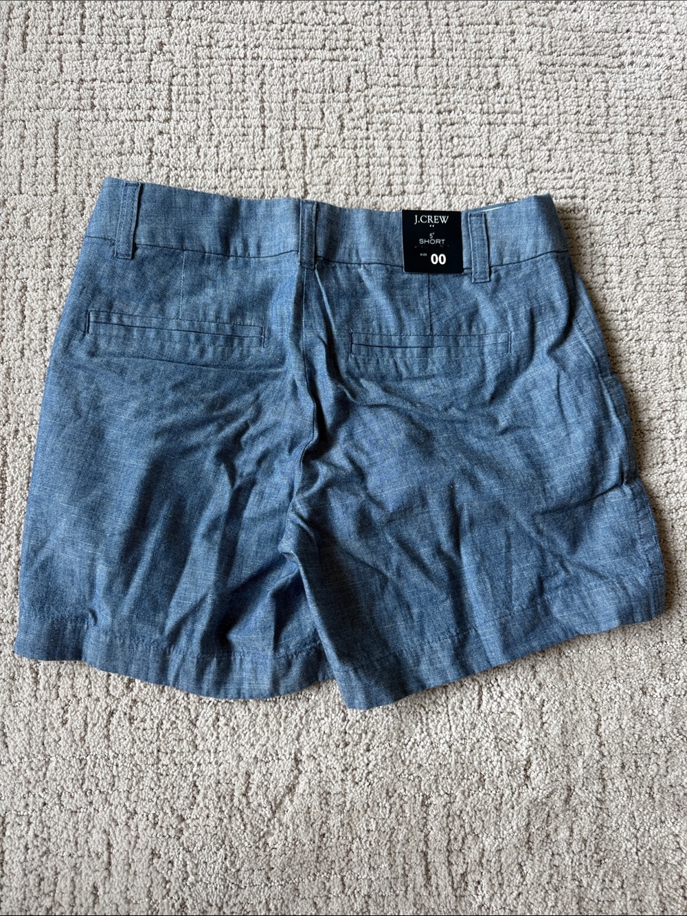 J. Crew Chambray Blue Tailored Women’s Shorts
